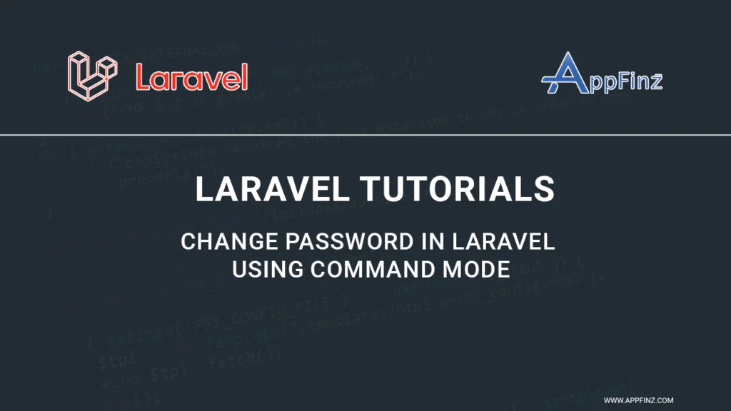 How to change Password in Laravel Using Tinker Method 1 Change password laravel using command mode