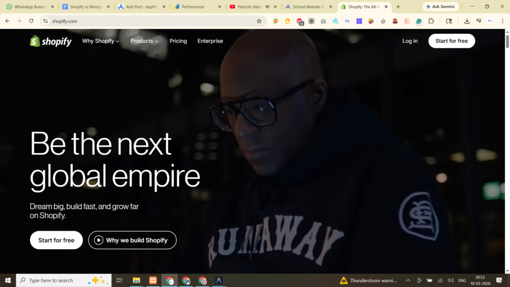 Shopify Platform for Ecommerce Website Development