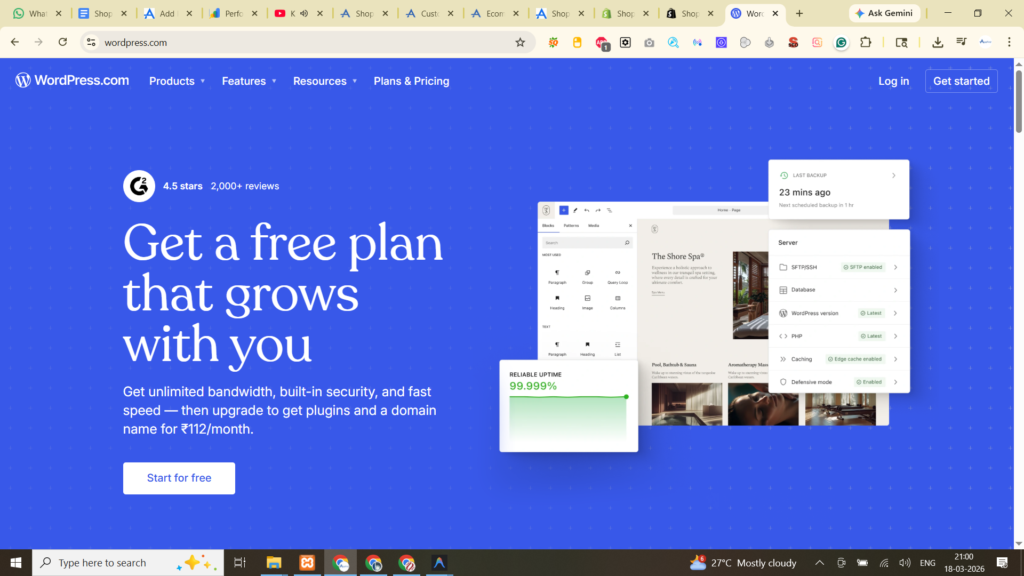 Wordpress Ecommerce Development Basic Difference with Shopify