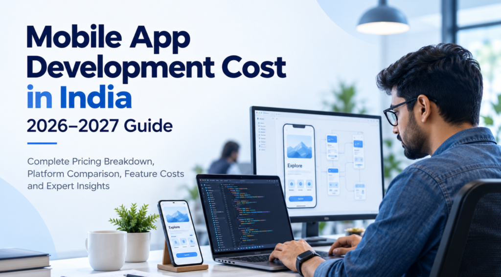 Mobile App Development Cost in India (2026 - 2027 Guide) 1 Mobile App Development Cost in India
