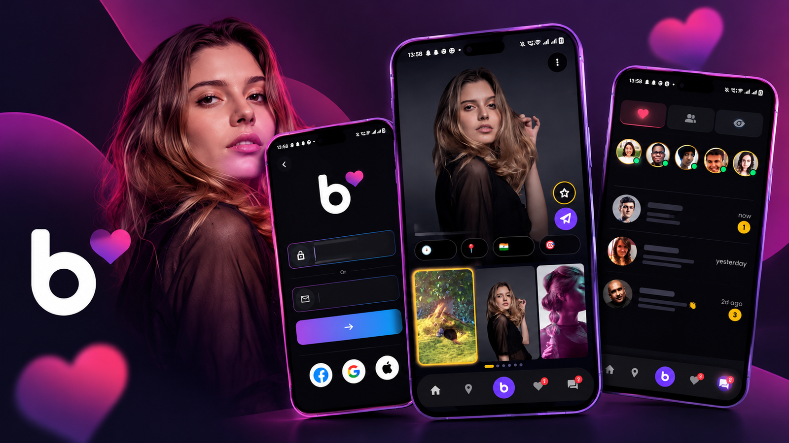 Mobile App Portfolio - BOOM BOOM Dating Apps