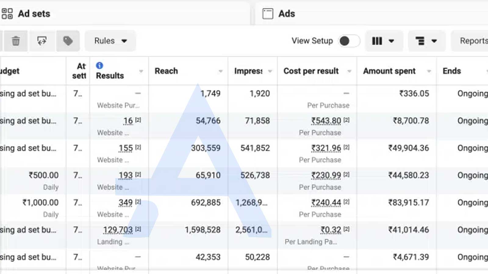 Google Ads Result