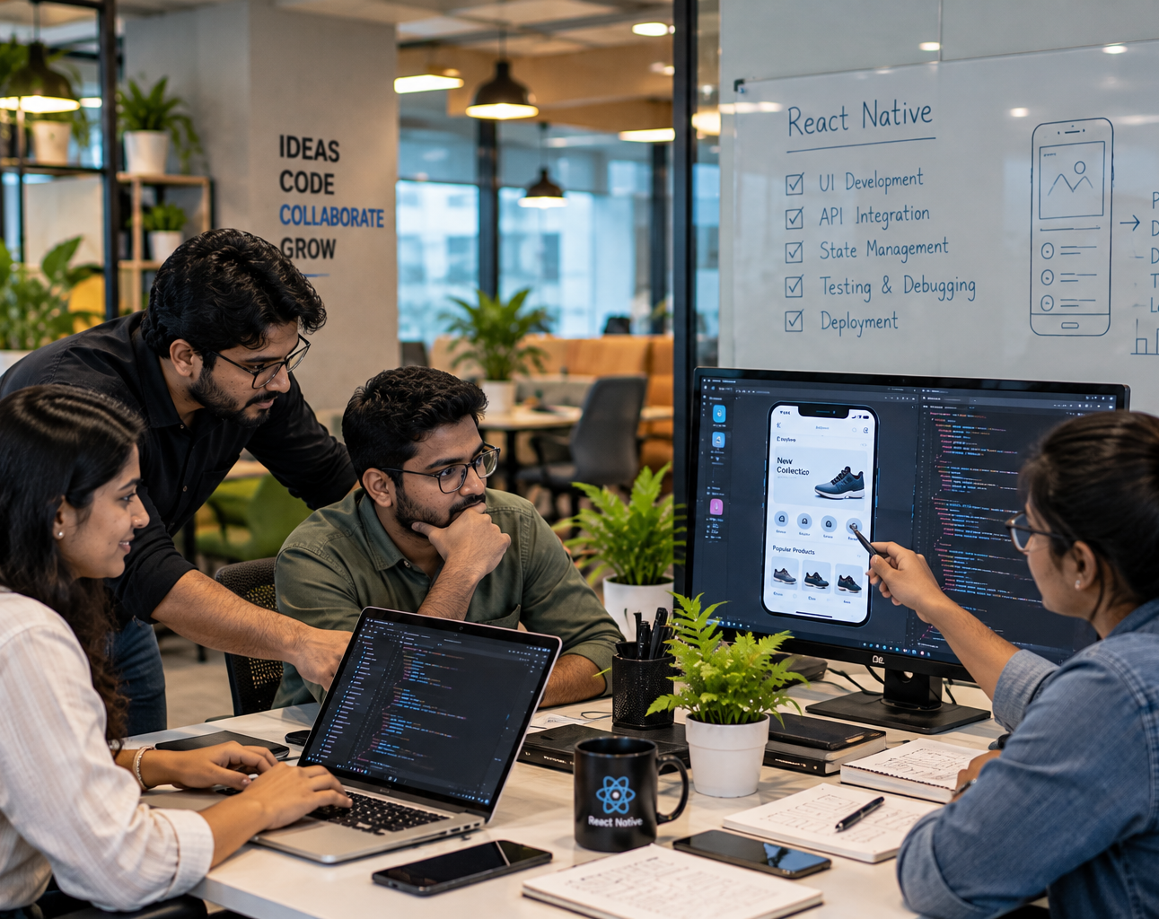 React Native Mobile Apps Services - Custom Cross-Platform iOS and Android Solutions by Appfinz Technologies